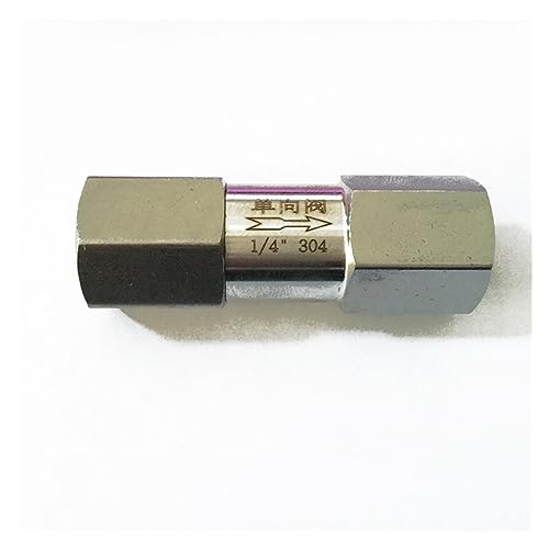 Clapet anti-retour évite inversion fluide inox SS304 vanne 1/2