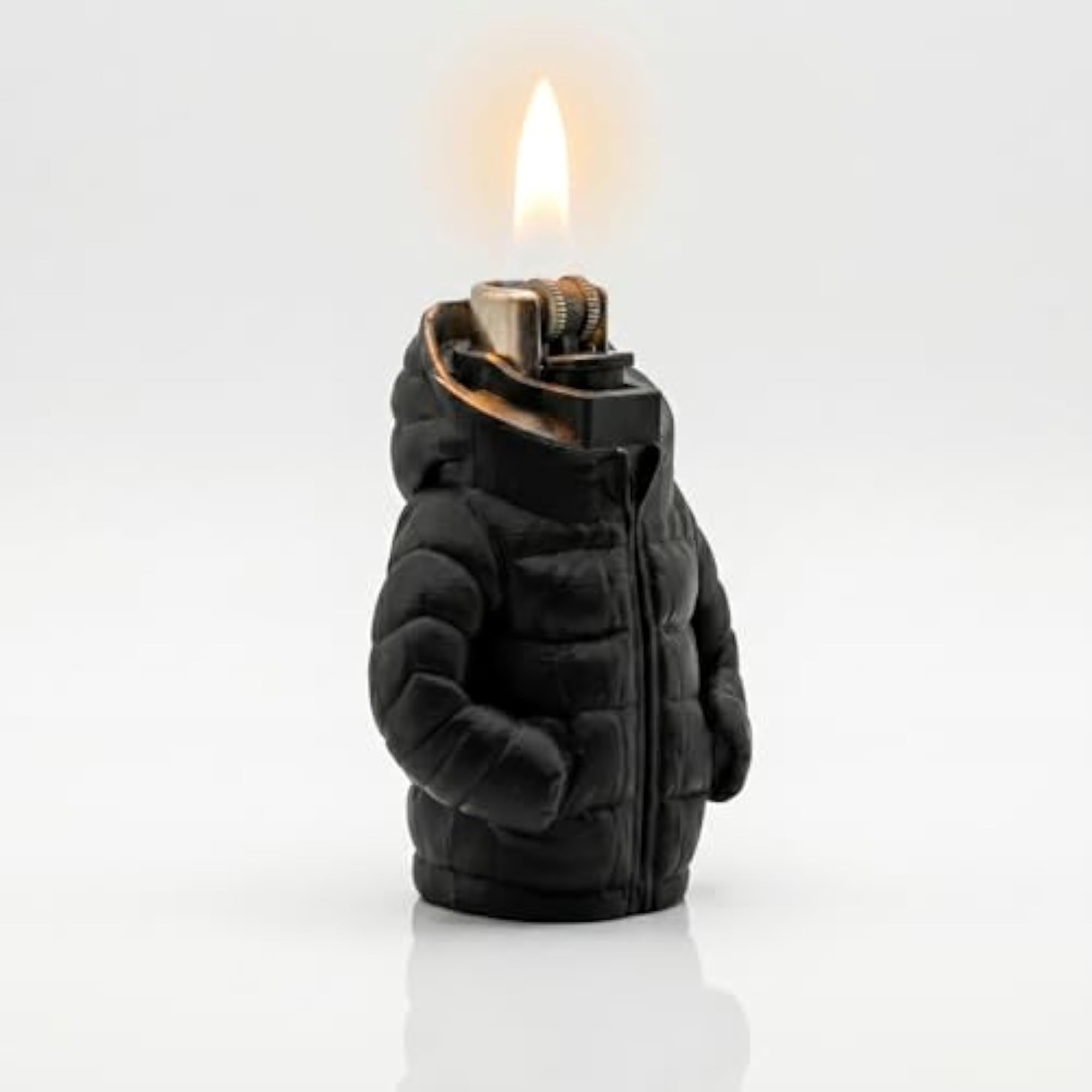 Puffer Jacket Clipper Lighter Sleeve, Premium Streetwear Design