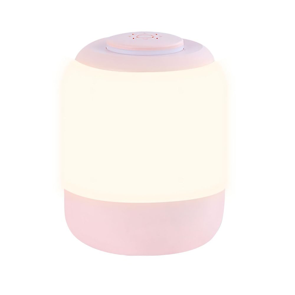 BDKMMS LED Night Light, Smart Touch-Control Bedside Night Lamp with 3 Lighting Modes USB Rechargeable Table Nightlight for Bedroom, Living Room