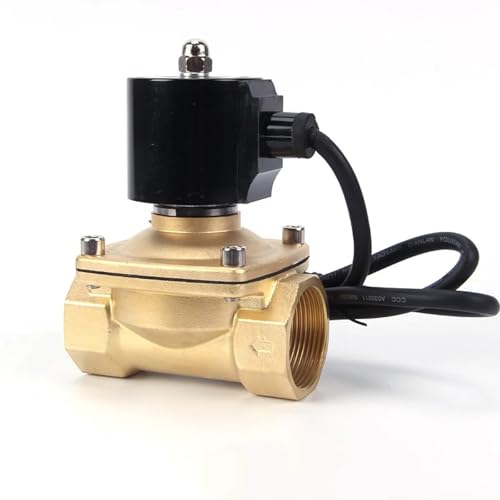 Électrovanne laiton 1/2 DN15 24V normalement fermée étanche - 6