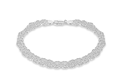 Preisvergleich Produktbild Tuscany Silver Armband Sterling Silber Byzantinisch 20cm / 8'
