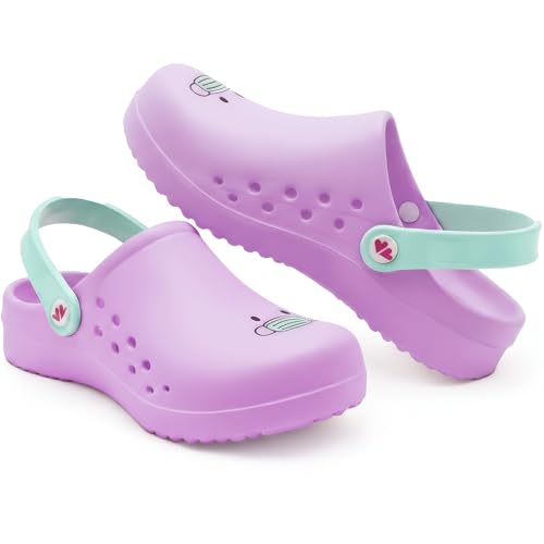 Nurse is Love Zuecos Enfermera - Zuecos Sanitarios Mujer, Zapatos de Trabajo de Mujer | Regalos Enfermera | Enfermera Accesorios & Vet - Mask 38