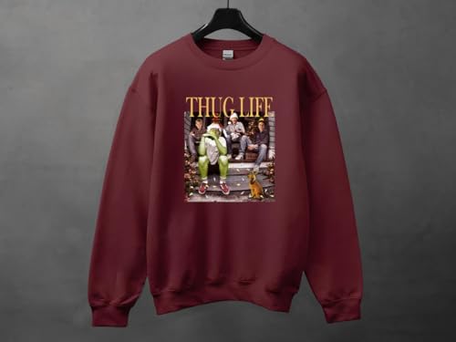Thug Life Christmas Movie Shirt, Christmas Friends Sweatshirt, Thug Life Christmas Movie Sweater, Christmas Gifts, Ugly Sweater2