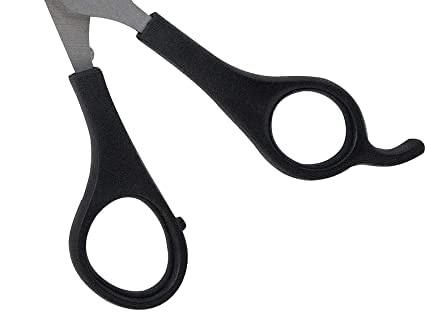 Confidence Small Scissors For Nose Hair Cutting Moustache Scissors For Men, Silver, Pack Of 1