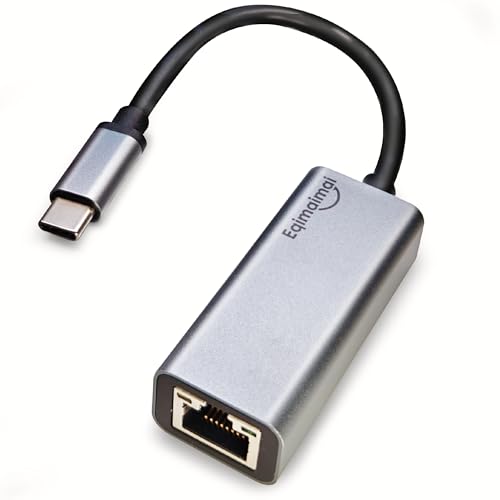 Image of ethernet to USB c Network Adapter with gigabit,Ideal ubsc ethernet Adapter for MacBook Air,MacBook pro,for iPad 10th,Dell XPS,Chromebook,Surface