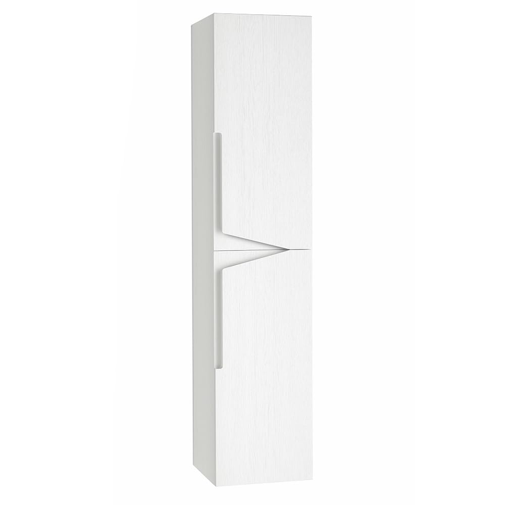 LIBEROSHOPPING.eu - LA TUA CASA IN UN CLIK Columna de baño con 2 puertas reversibles 160 cm Haiti (alerce blanco)