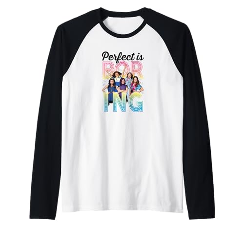 T-shirt baseball Descendants Disney Perfect is Boring pour exprimer son originalité