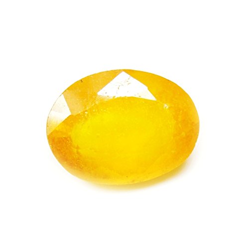 Forma: Ovale Gemsonclick 2 carati zaffiro giallo originale naturale ovale gemma sciolto