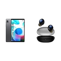 realme Pad Mini WiFi 4+64 Grey + Buds Q2s Night Schwarz