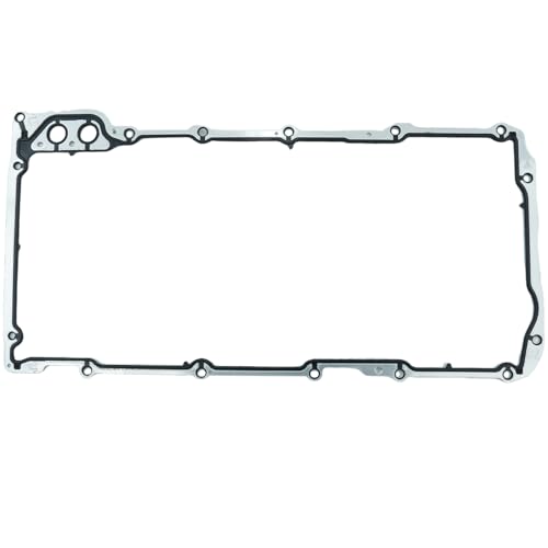 Image of Engine Oil Pan Gasket Set for Chevy Silverado Suburban Tahoe Trailblazer GMC Sierra Yukon Cadillac Escalade 4.8L 5.3L 6.0L 6.2L Replaces OE OS30693R 12612350