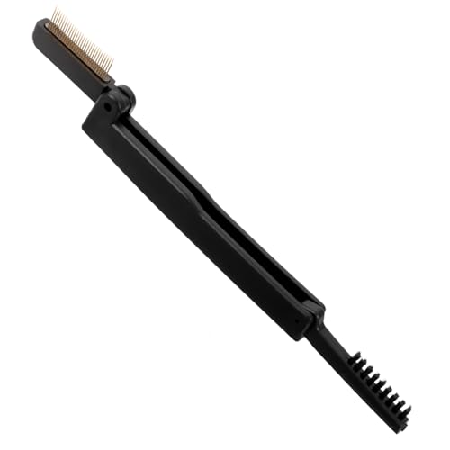 NULYLU Eyelash Separator Tool Folding Lash Brush Brow Brush Set Makeup Supplies for Women