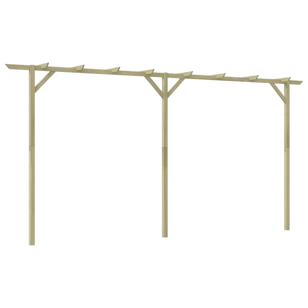 Pergola Ogrodowa, Patio Drewniane, łuk Kratowy dla Roślin Pnących (400 x 40 x 205 cm)