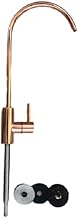 Wellon Rose Gold Stainless Steel SUS304 Kitchen Water Filter Faucet | Elegant RO Compatible Tap for Undersink Reverse Osmosis & Drinking Water Purifiers