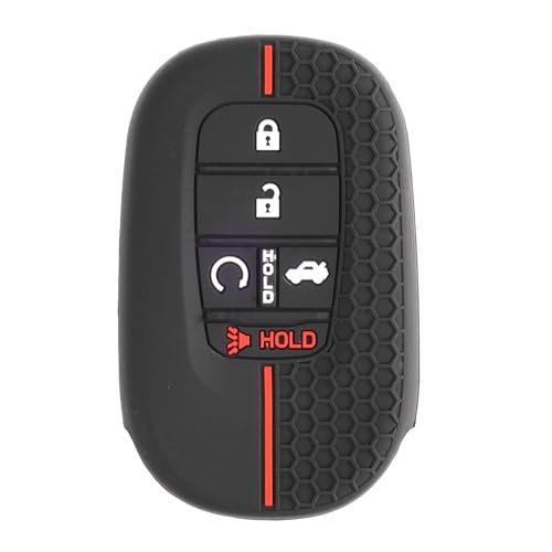 Housse pour clé Civic et CRV : protection de porte-clés voiture à 5 boutons 2021-2023