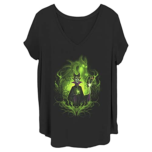 T-shirt Disney Princesses Dark Fairy pour sublimer les formes en 3X