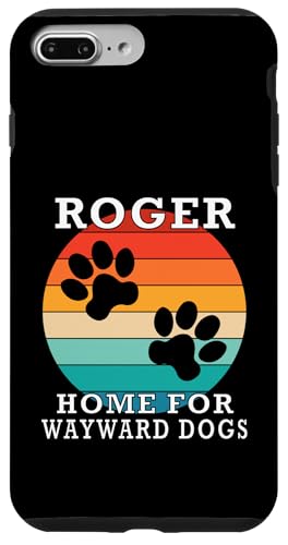Roger Home For Wayward Dogs �t�@�~���[�l�[�� �X�}�z�P�[�X iPhone 7 Plus/8 Plus �p