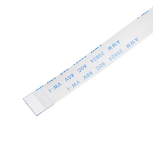 Uxcell Flexible Flat Cable, 16 Pins 0.5Mm Pitch 150Mm Fpc Ffc Flexible Ribbon Cable For Lcd Tv Dvd Player Laptop 5Pcs (B Type) #TOP3