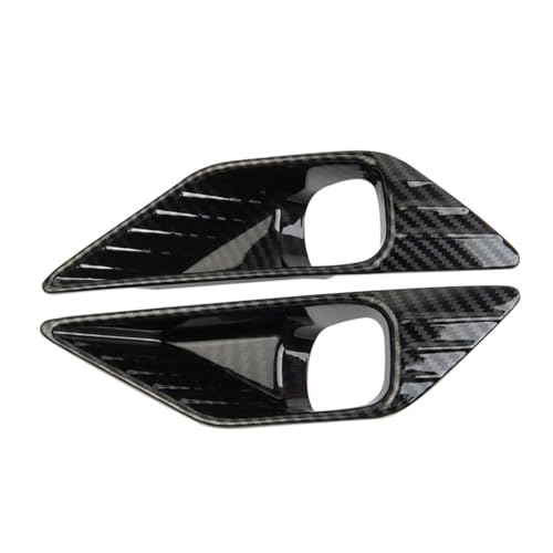 Grilles phares antibrouillard Outlander 2022 : entourage carbone résistant
