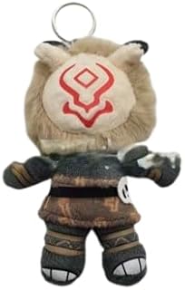 FLOWERFACEDFOX Hilichurl Doll, Genshin Impact Plush, Hilichurl Plush Keychain Pendant (keychain pendant)