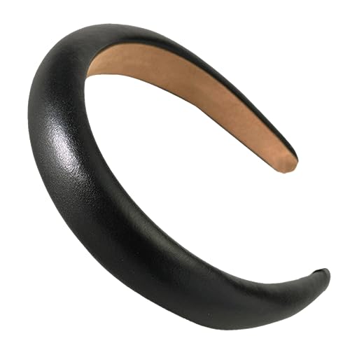 Gatuida Diadema Ancha para Mujer Tocado Color Accesorio para Día Día y Ocasiones Especiales Diseño Elegante y Duradero Negro