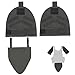 Jorzer Shoulder Pads 3PCS/Set Airsoft Paintball Molle Shoulder Pads and Removable Groin Pad Nylon Paintball Molle Protector Hunting Gear Equipment.