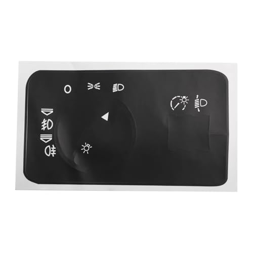 Autocollant Commande Phares A3 8L : Masquer Plastique Usé 1996-2003