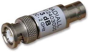 ATTENUATOR, BNC, 1W, 3DB, 3GHZ R412403124. By RADIALL