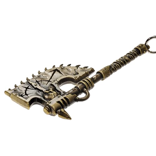 Image of Starforged Warhammer 40000 Thunderhammer & Thunderhead KeyChain Space Marines Astartes WH40 Jewelry