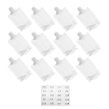 Ipetboom Bolsas de Loción para Viaje 50Ml 13 Piezas Boquilla y Etiquetas Bolsas de Plástico para Envasar Aceites Esenciales y Almacenar Emulsiones Portátiles para Artículos de Tocador