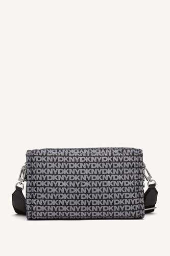 DKNY Mara Shoulder Bag, Black Logo-Black3