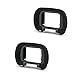 (2 Paket) JJC Weiche Silikon Augenmuschel für Sony Alpha A1 A1II A9III A7RV A7SIII A7IV ILCE-1 ILCE-1M2 ILCE-7RM5 ILCE-7SM3 ILCE-7M4 Spiegellose Vollrahmenkamera Ersetzt Sony FDA-EP19