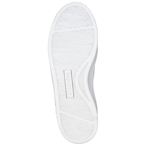 Skechers Women's Hiland Quite Chic Sneaker, Blanc, 38 EU