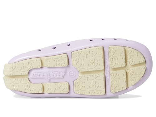 Image of Floafers Kids Unisex Prodigy Driver Patent (Big Kid) Dusty Pink Patent /Putty 4 Big Kid M