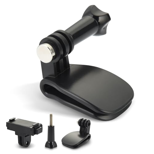 UTEBIT Baseball Hat Clip Mount Compatible with GoPro Hero 13 12 11 Series