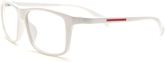 Newbee Fashion - Casual Simple Squared Durable Frames Designer Inspired Clear Eye Glasses