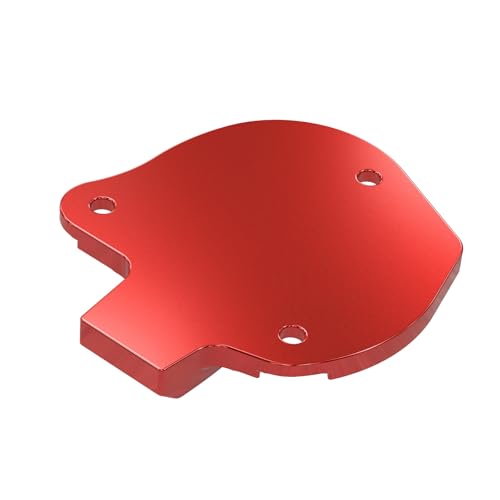 Image of NICECNC Red Throttle Cover Cap Guard Protector Aluminium Compatible with Yamaha Raptor 700 YFM700 2013 2015-2026, Raptor 700R YFM700R 2009 2011-2026, See Fitments