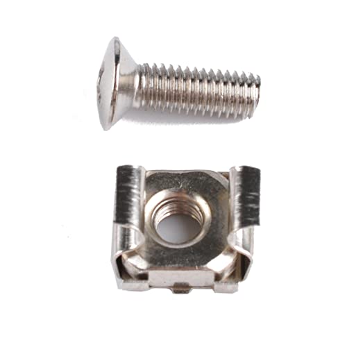 CIYODO 2 conjuntos de ferramentas de servidor de furos Mx prateleiras de armário gaiola de ferro M c