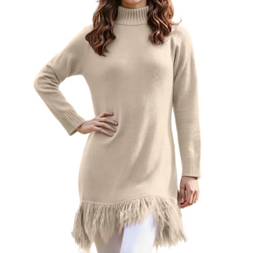 Robe de soirée col haut boutonné élégante pour masquer les bras