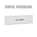 ALINK Clear Straight Glass Drinking Straws, 9