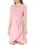 villa clothing online ireland Wickelkleid Vila Damen VINAYELI S/S Knee WRAP Dress/SU-NOOS Kleid, Wild Rose, L