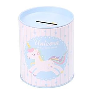 Homoyoyo IJzeren Eenhoorn Piggy Banks, Blik Geld Dozen, Cartoon Piggy Bank, Keramische Munt Bank Spaarpot voor Cash…