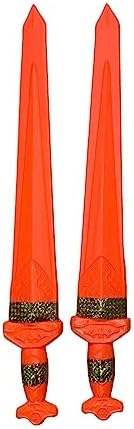 Vidhyapati Plastic Weapon Role Play Toy for Kids | Smooth Edges Activity Toy. (Talwar (Combo - 2 Pcs))