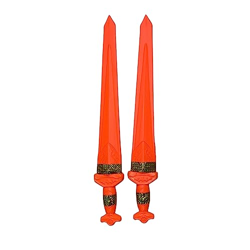 Vidhyapati Plastic Weapon Role Play Toy for Kids | Smooth Edges Activity Toy. (Talwar (Combo - 2 Pcs))