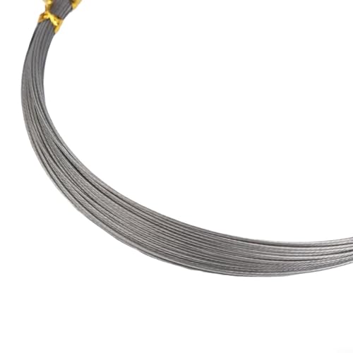 Cable líder para pesca en agua salada de acero inoxidable 304 miniatura 4