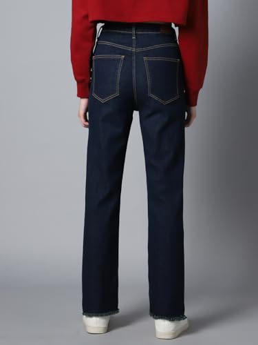 Image of HIGH Star Women's Straight Fit Mid Rise Jeans