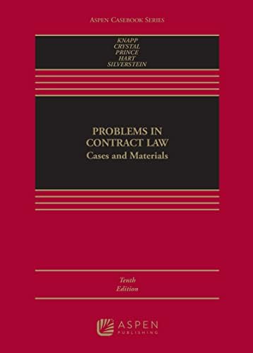 Bundle: Problems in Contract Law: Cases and Materials, Tenth Edition with Connected Quizzing