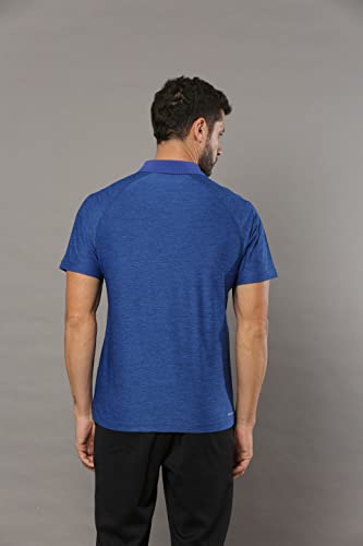 Image of Men's Lightweight Dry Rush Tech Polo | Moisture-Wicking, Breathable, Stretchable, Wrinkle-Resistant, Quick-Dry, Anti-Odor