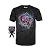 Black Panther Funko POP! Marvel: Blacklight POP & Tee - XXL