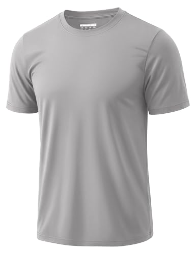 magcomsen MAGCOMSEN Men's Workout Dry Fit Shirts Short Sleeve Gym Athletic T-Shirt