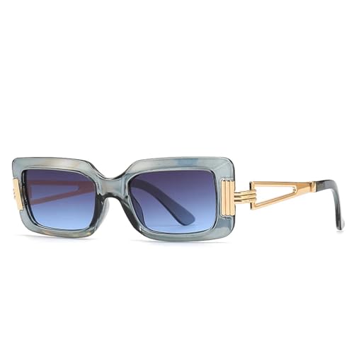 Lunettes de soleil rétro en métal vintage mode urbaine chic